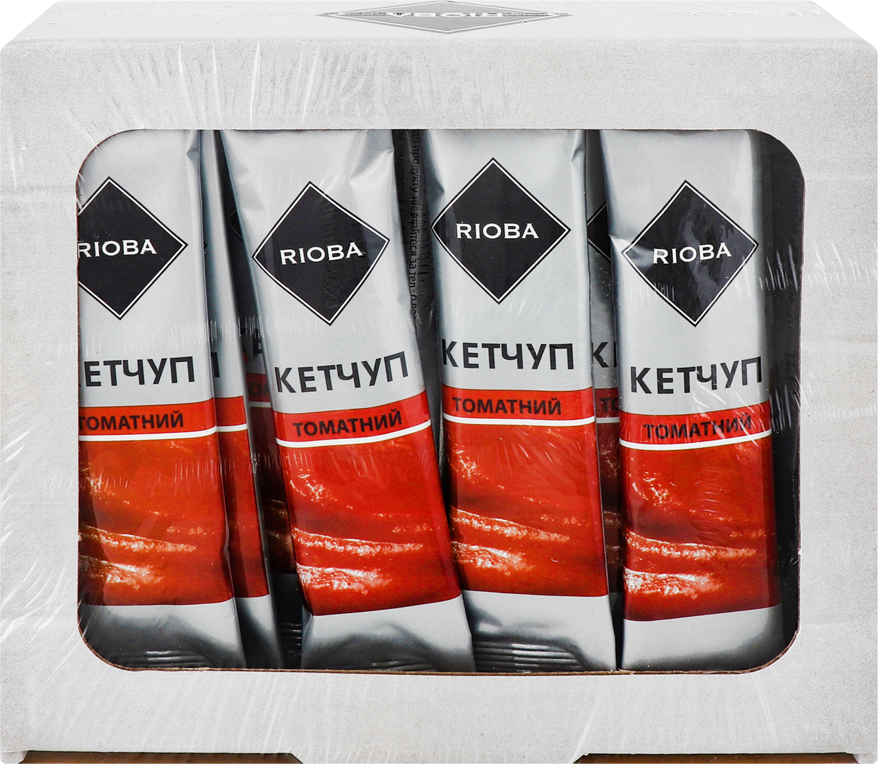 RIOBA Кетчуп Томатний 14г*30шт/уп 0,42кг