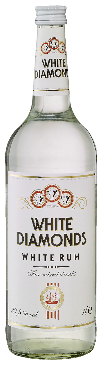 White Diamonds Ром білий 37,5% 1,0л
