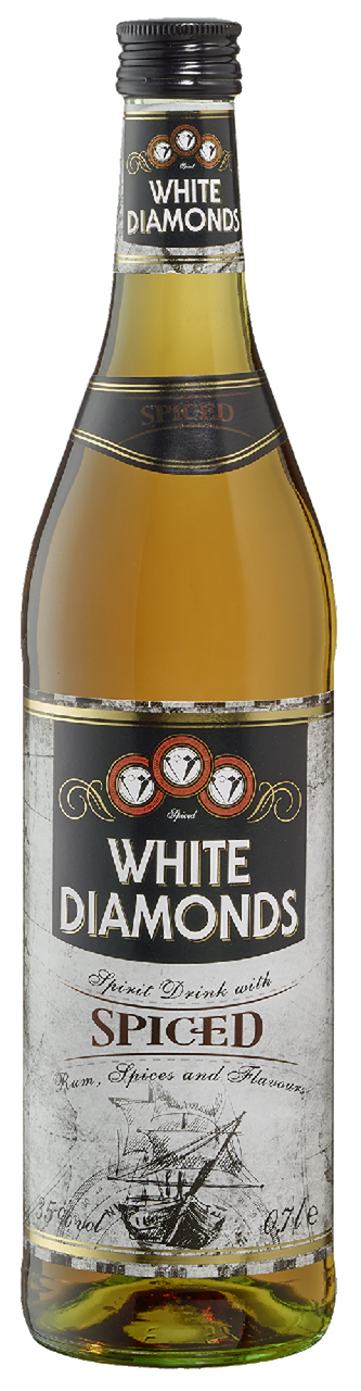White Diamonds Ром спайсд 37,5% 0,7л