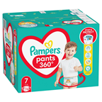 Трусики-підгузники Pampers Pants для дітей 17+кг 7 74шт/уп