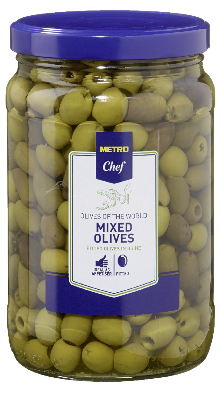 METRO Chef Оливки асорті без кісточок 1,65кг