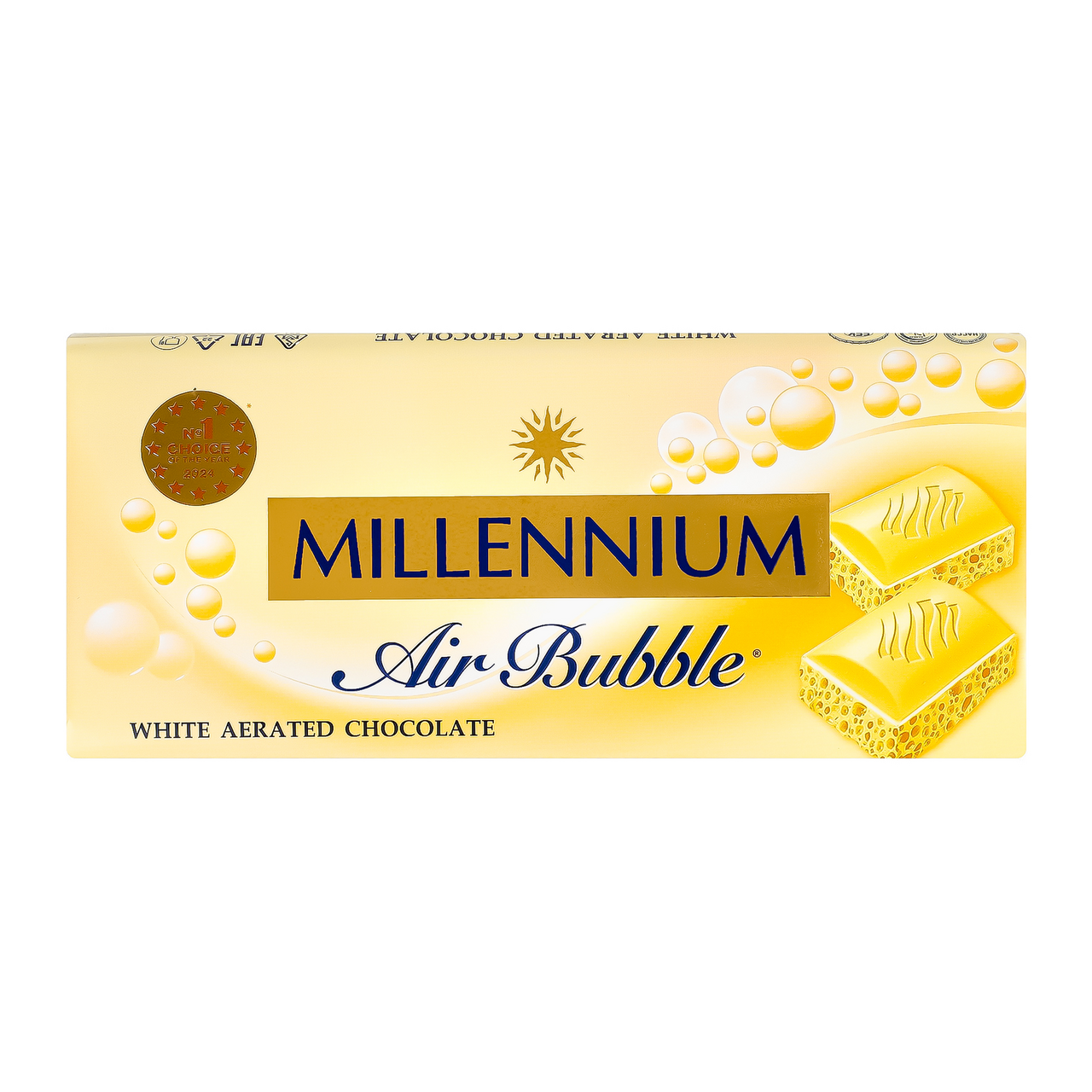 Millennium Шоколад білий пористий 85г