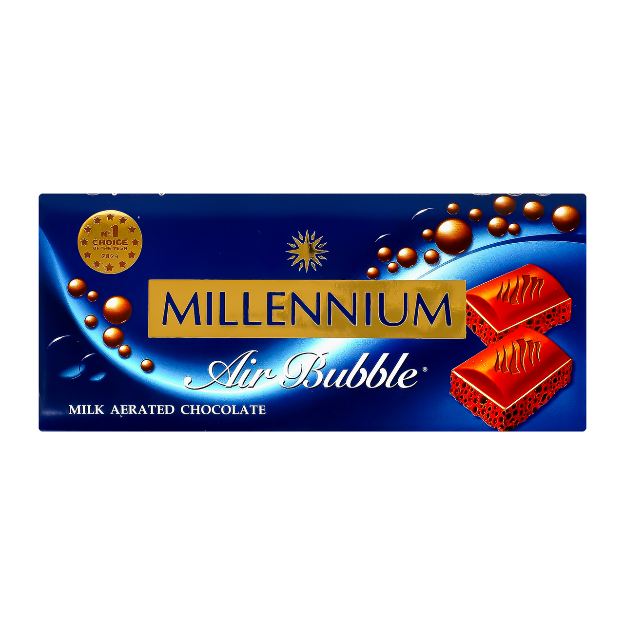 Millennium Шоколад молочний пористий 85г