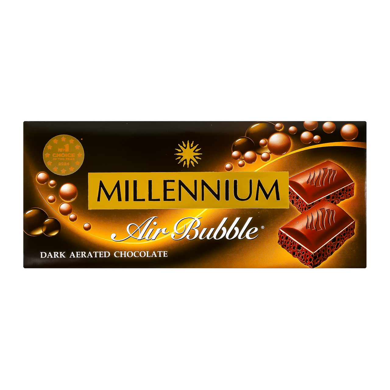 Millennium Шоколад ніжно-гіркий пористий 85г