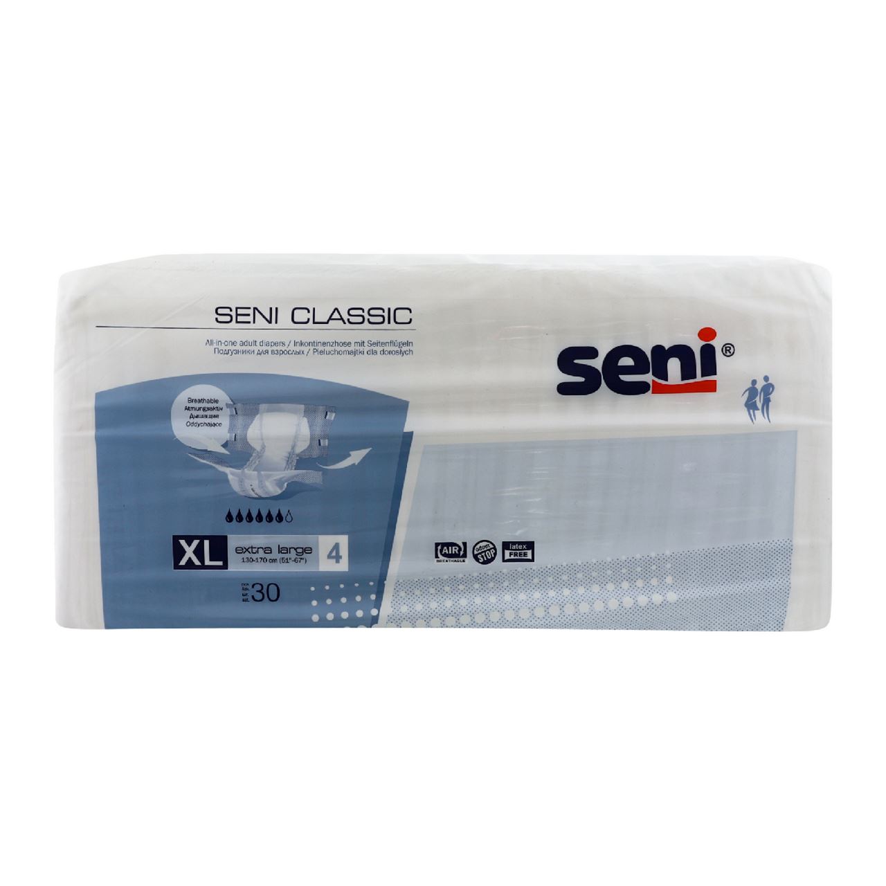 Seni Підгузники Classic Extra large 4 для дорослих 30шт