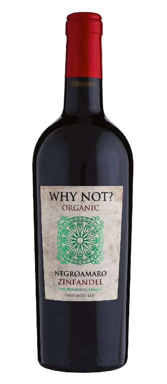 Why Not Вино ? Organic Zinfandel червоне сухе 15% 0,75л