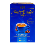 Ambassador Кава Premium натуральна смажена мелена 450г