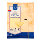 METRO Chef Сир Гауда напівтвердий порізаний 48% 150г