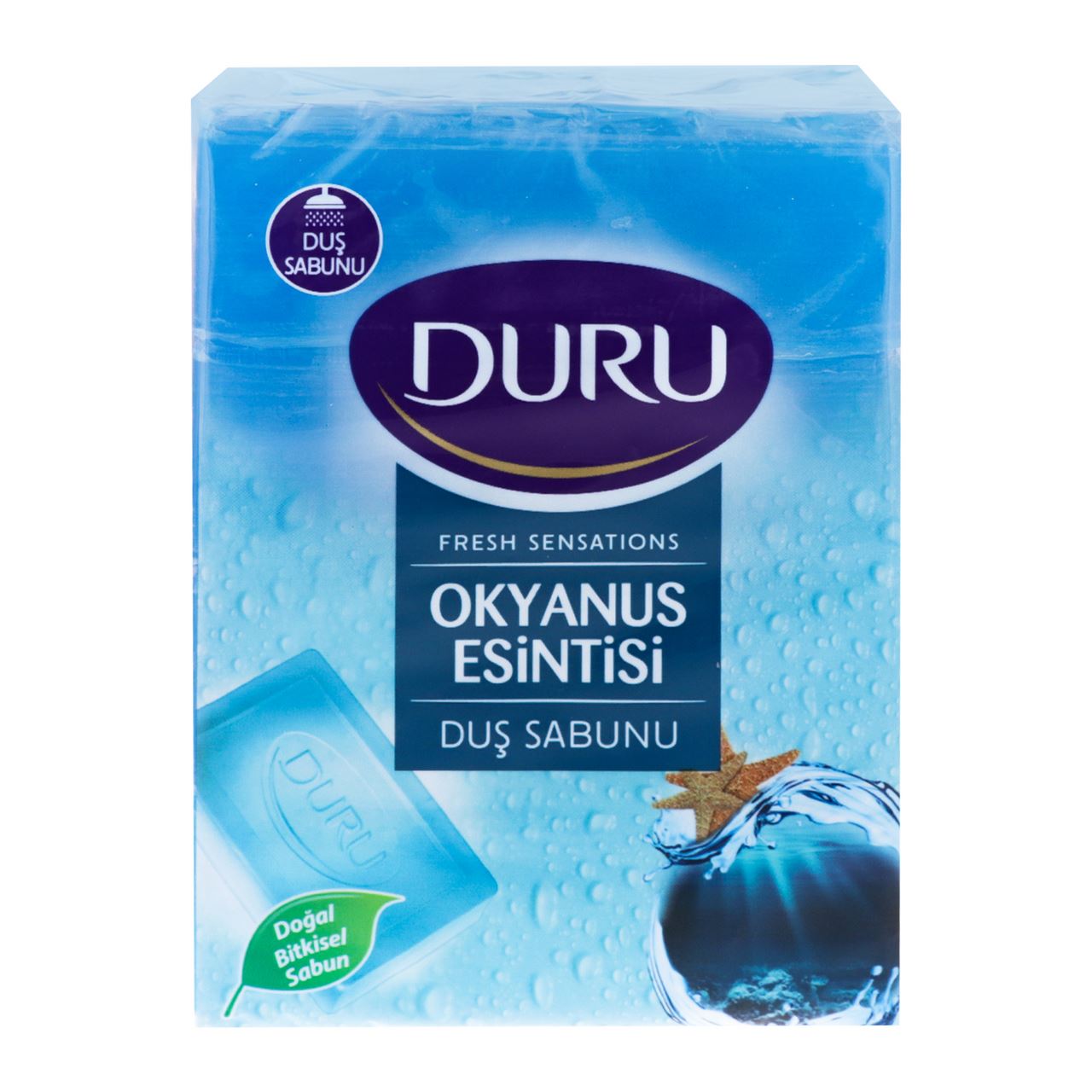 Duru Мило туалетне Fresh Sensations Свіжість океан 4*150г/уп