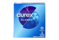 Презервативи Durex Classic латексні з змазкою 3шт/уп
