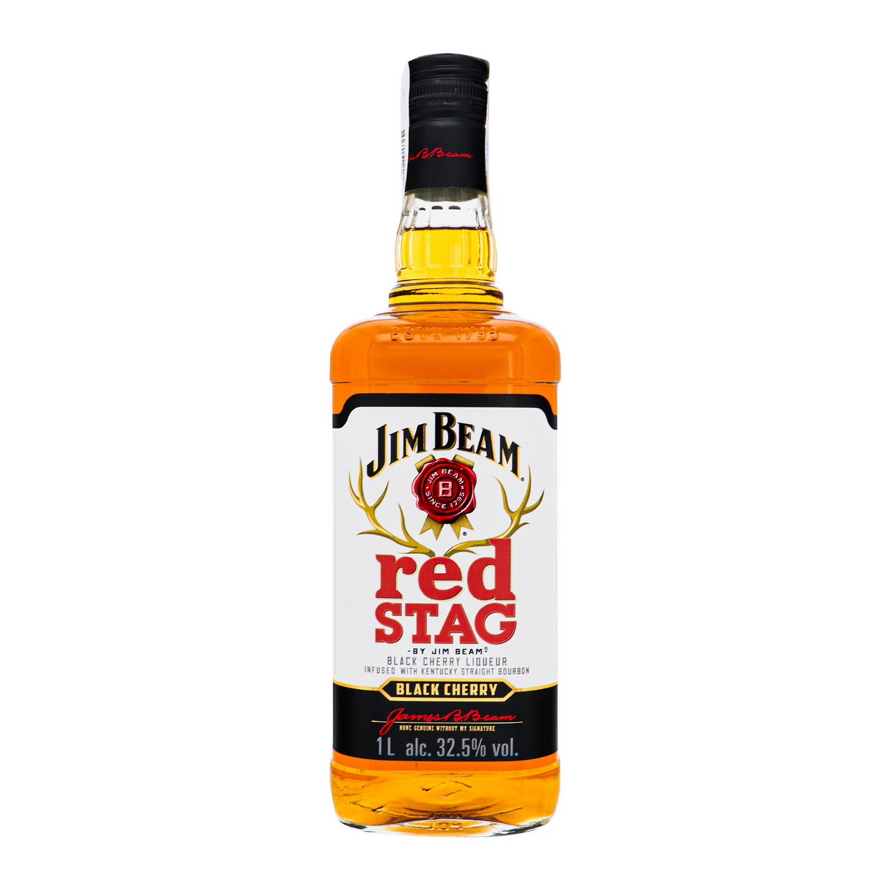 Jim Beam Лікер Red Stag Black Cherry міцний 32.5% 1л