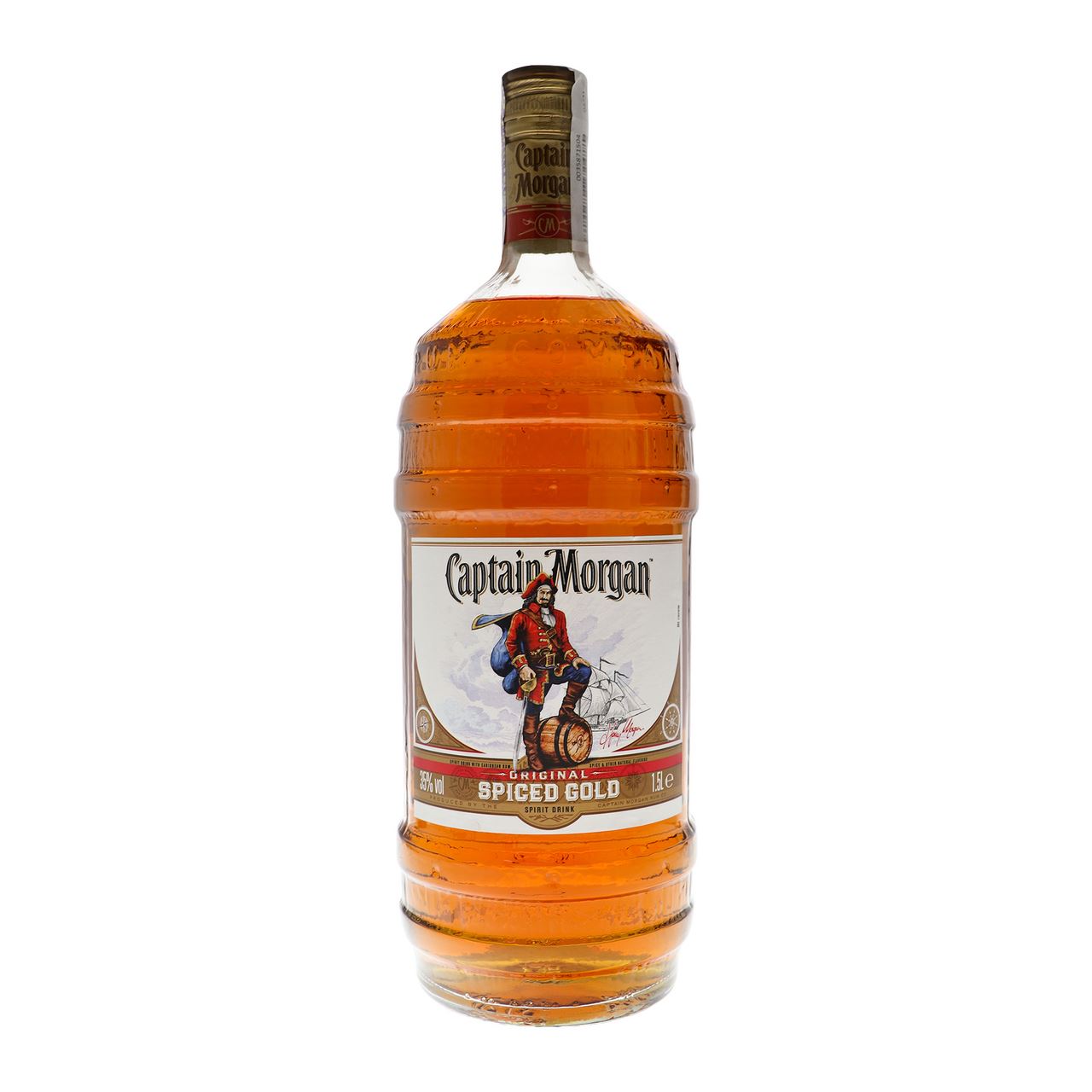 Captain Morgan Напій алкогольний Spiced Gold 35% 1,5л