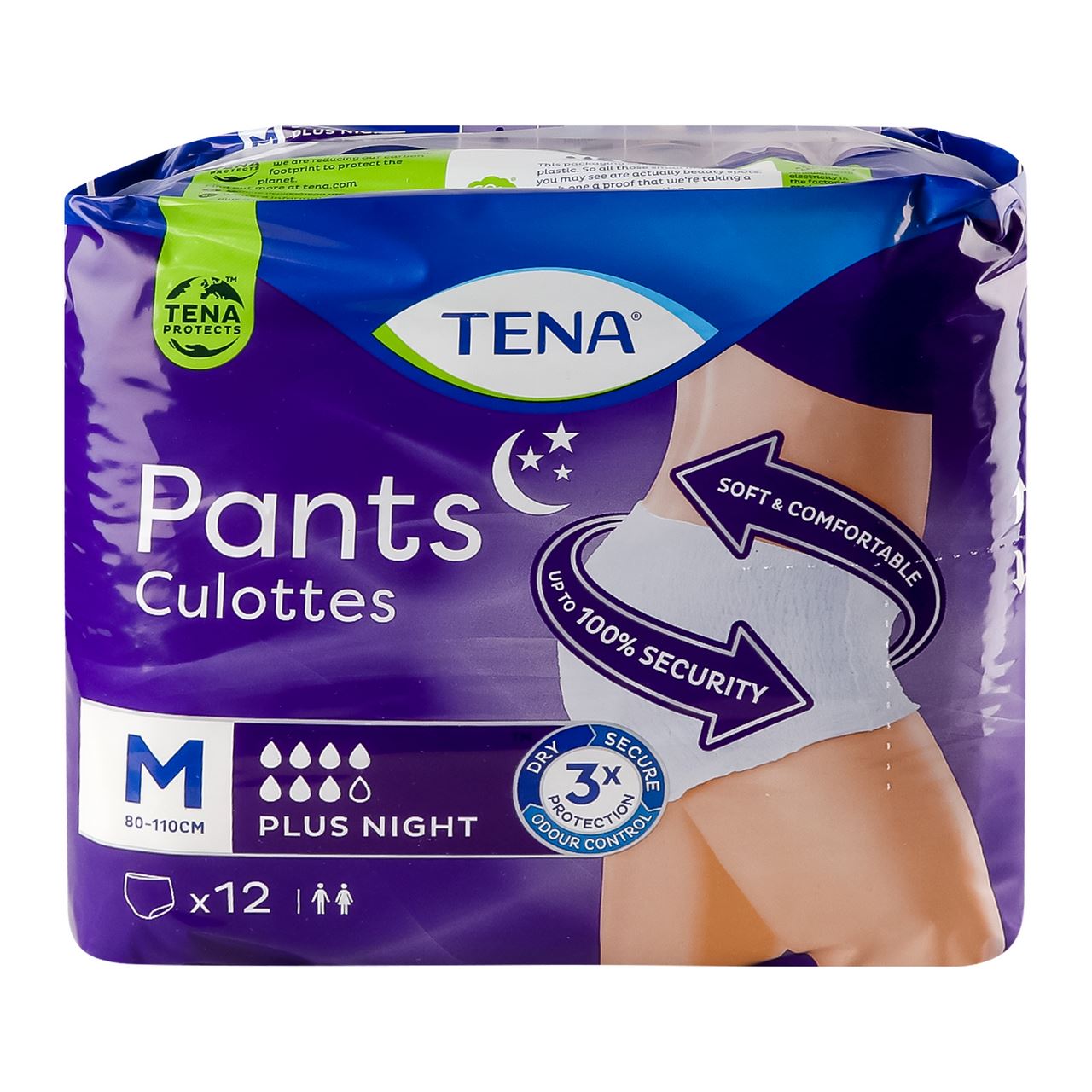 Tena Підгузники-труси Plus Night Medium для дорослих 12шт/уп