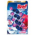 Bref Засіб д/унітазу Color Aktiv Квіткова свіжість 50г*4шт