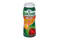 Напій кисломолочний Лактонія Imun+ Полуниця 1.5% 100г