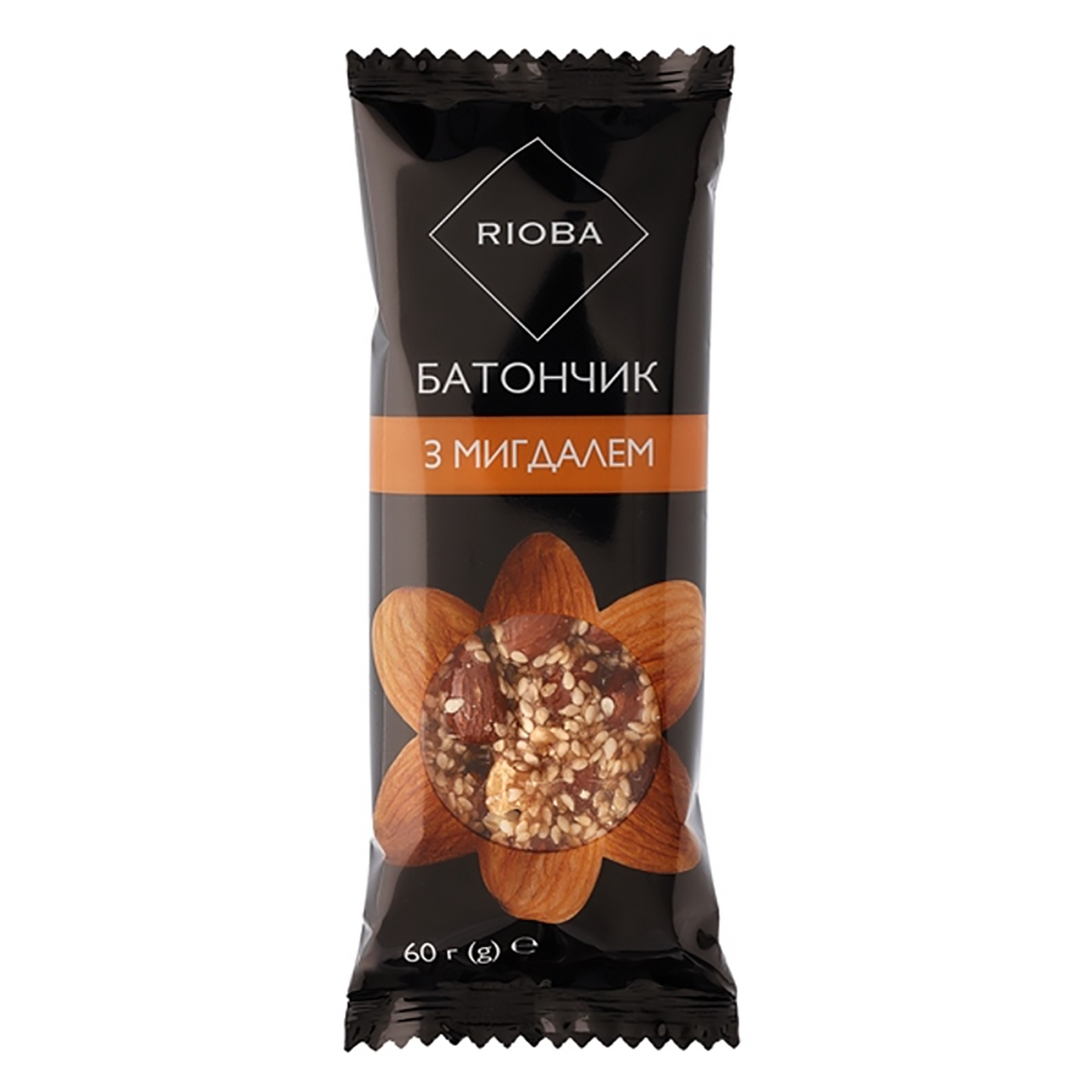 RIOBA Батончик з мигдалем 60г