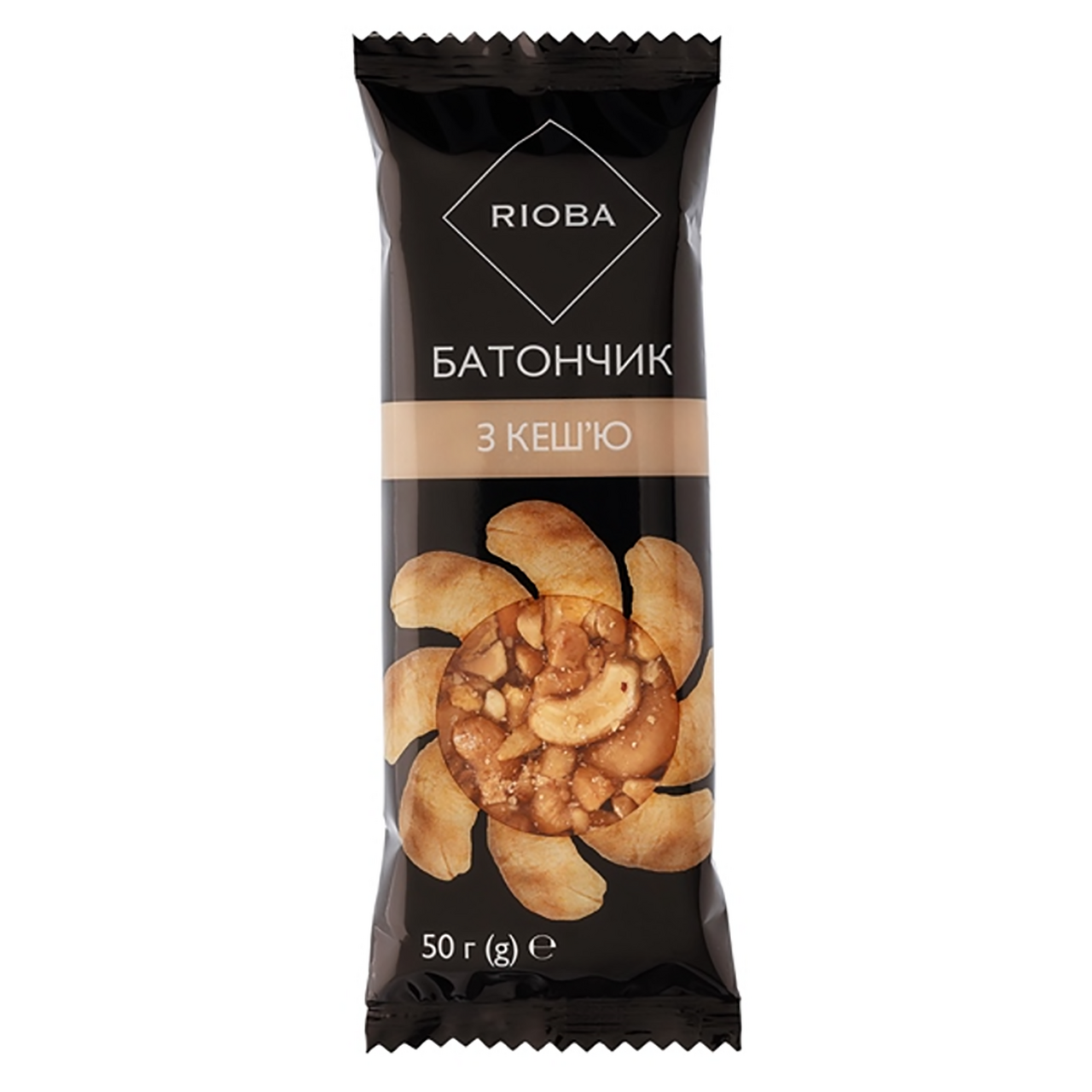 RIOBA Батончик з кеш`ю 50г