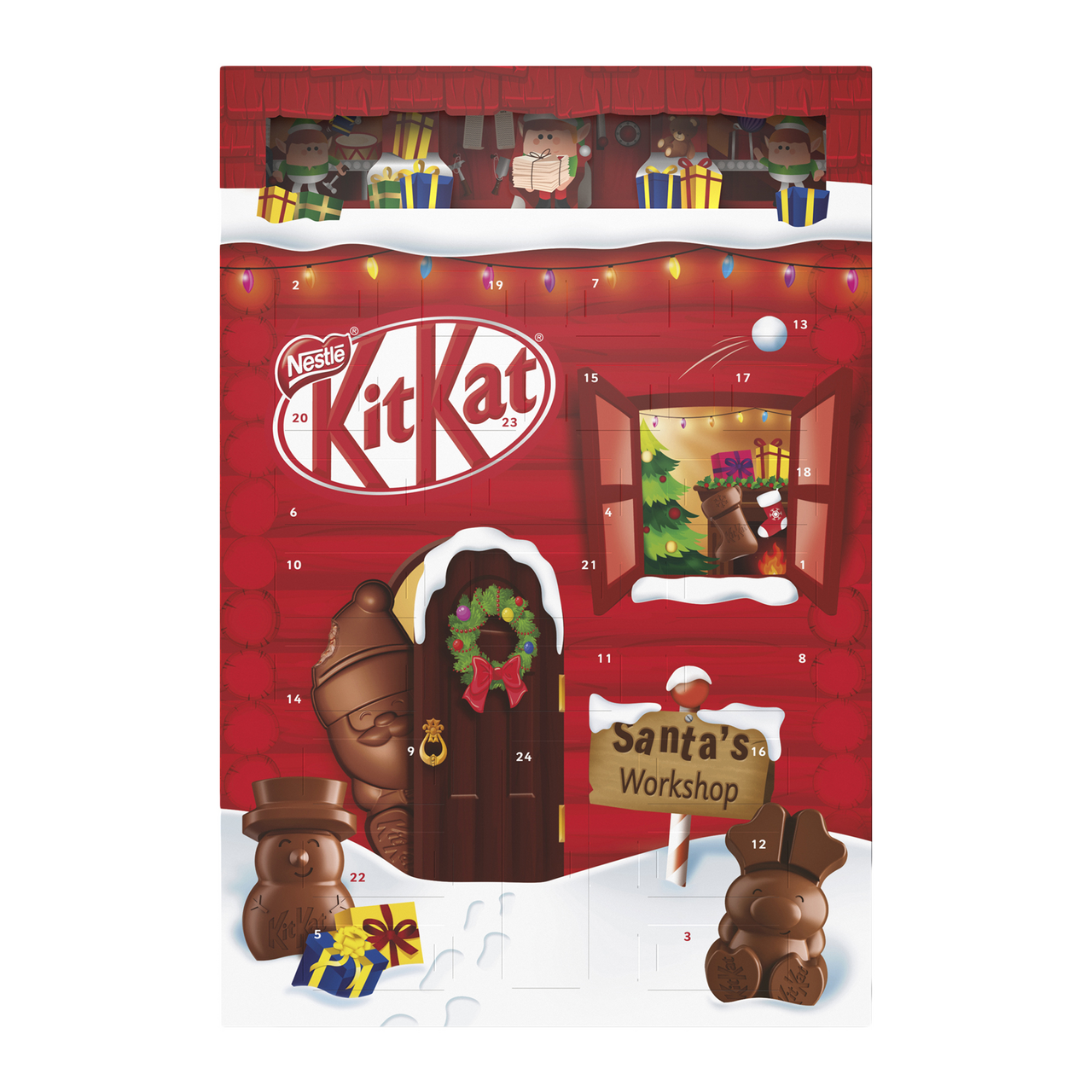 KitKat Набір кондитер виробів Адвент календар 208г