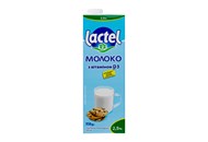 Молоко Lactel ультрапастеризоване з вітаміном D3 2.5% 950г