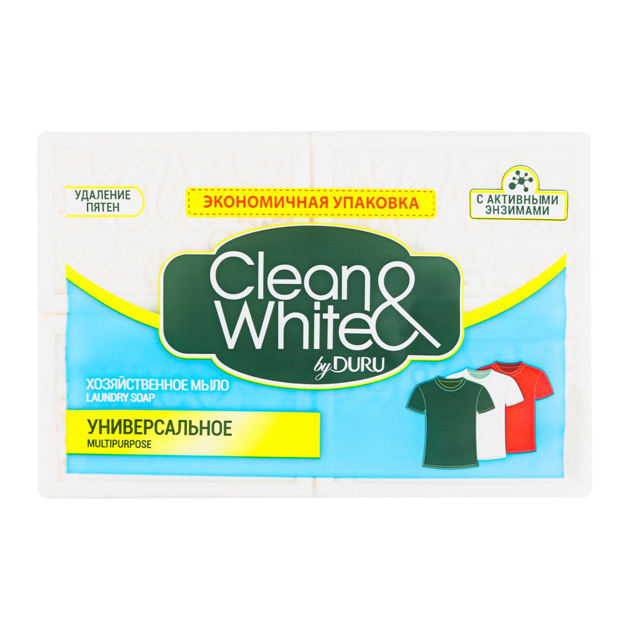 Duru Мило господарське Clean&White універсальне 4 х 120г