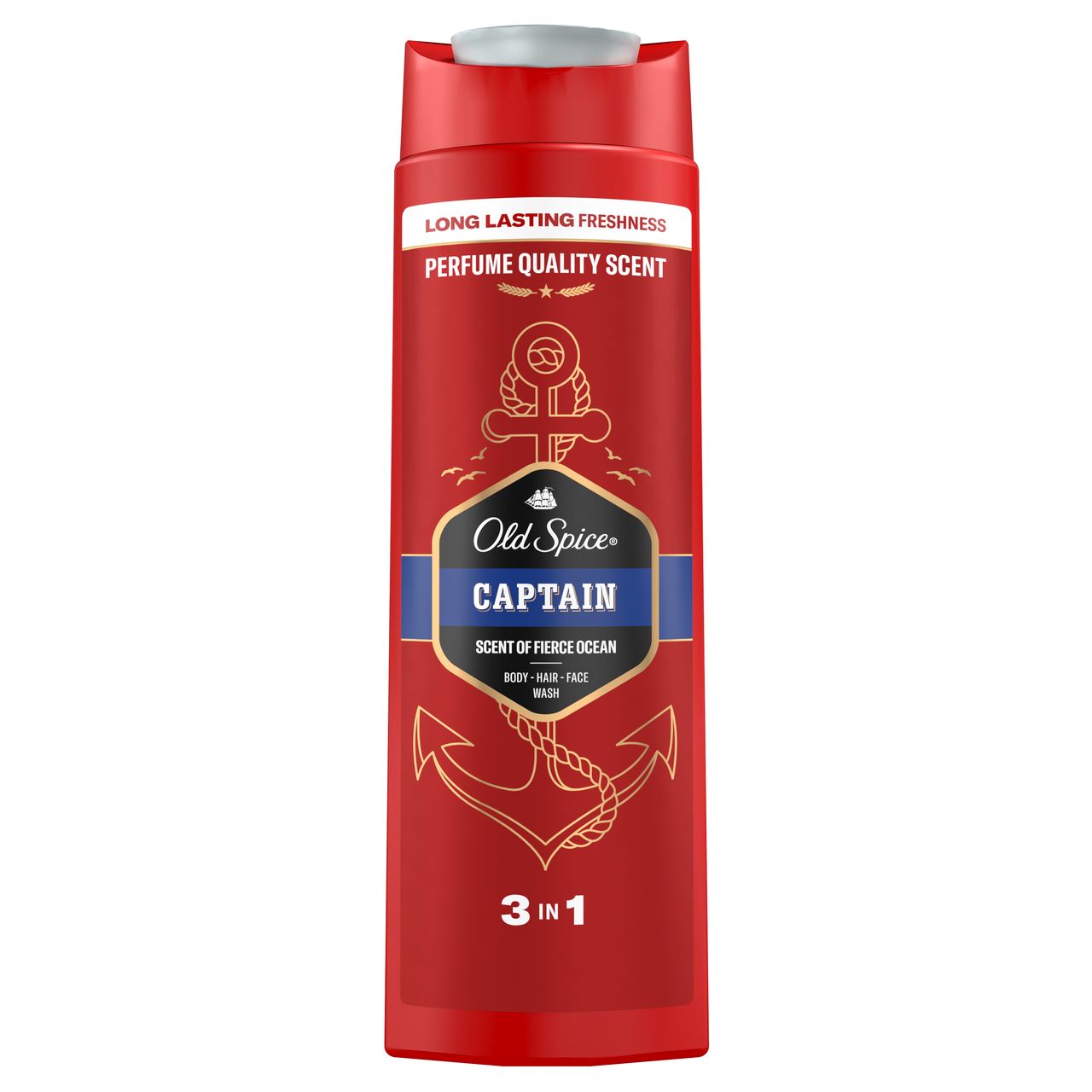 Old Spice Гель-шампунь для душу 2в1 Captain 400мл