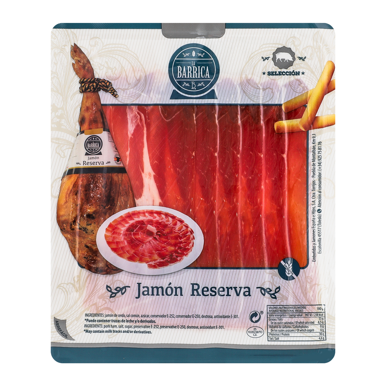 La Barrica Хамон Reserva 90г
