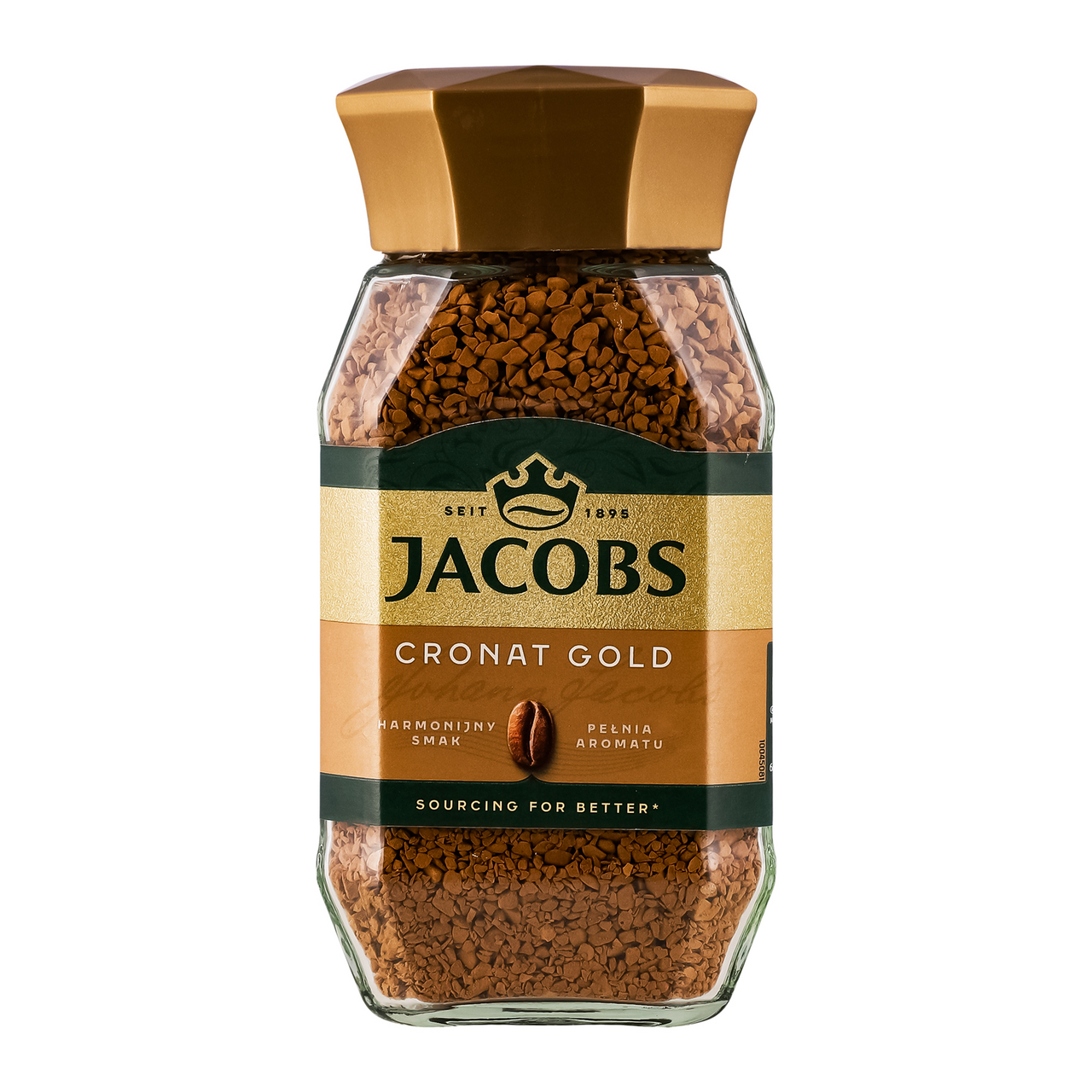 JACOBS Кава Cronat Gold натуральна розчинна 100г