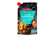 Соус Щедро Кисло-солодкий пюре абрикоса та імбир 28% 200г