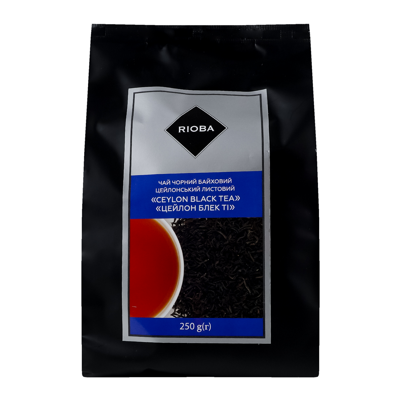 RIOBA Чай Ceylon black tea чорний листовий 250г