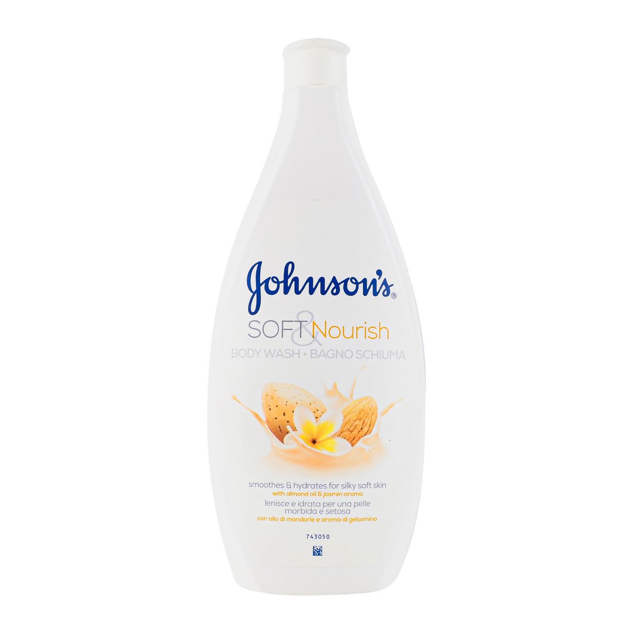 Johnson's Гель для душу Soft&Nourish мигдал і жасмин 750мл