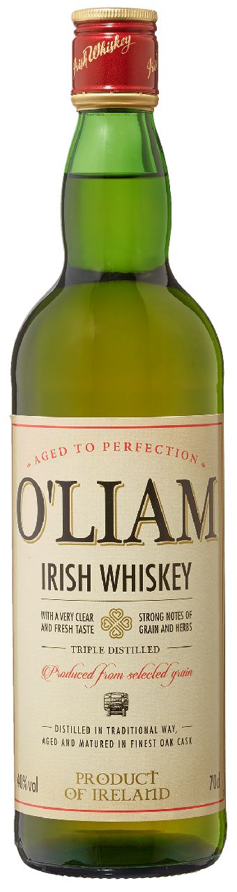 O'liam Віскі Irish Whiskey 40% 0,7л