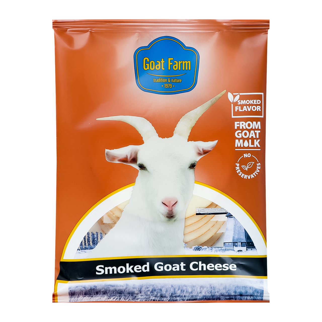 Goat Farm Сир плавлений копчений з козячого молока 45% 100г