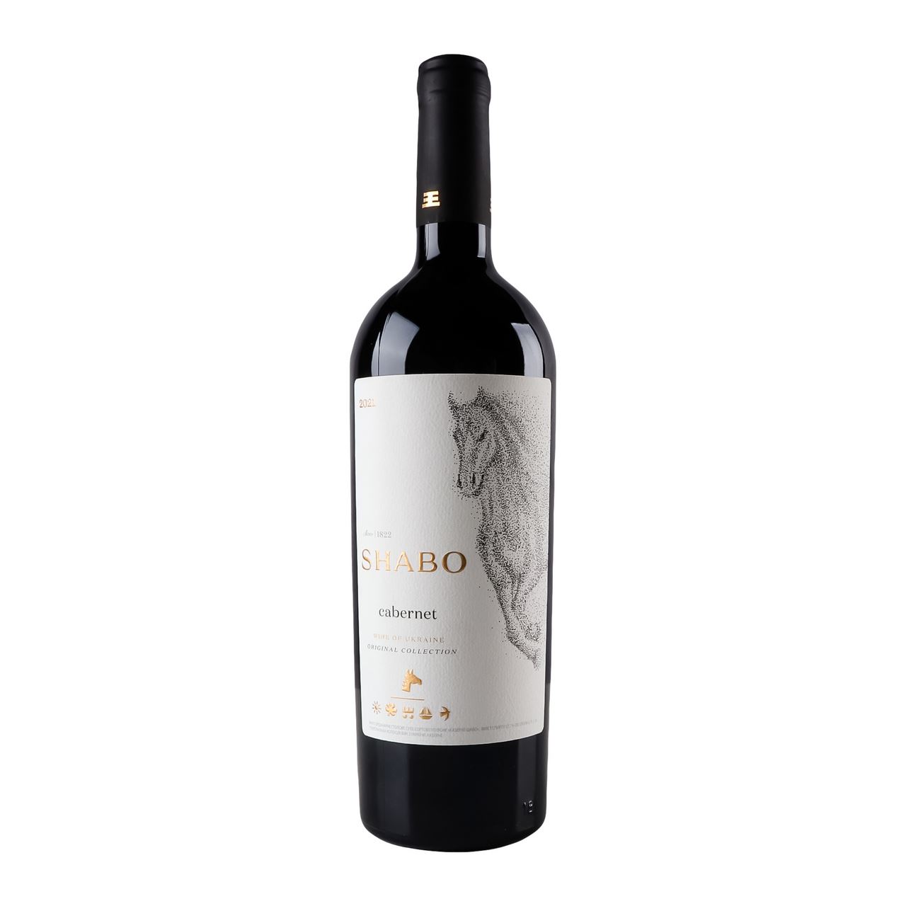 Shabo Вино Cabernet червоне сухе 13.2% 0.75л