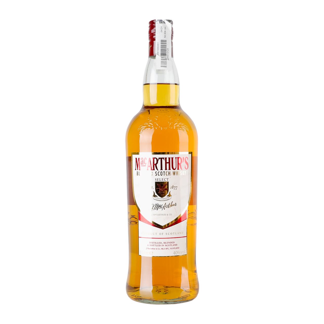 Macarthur's Віскі Select 40% 1л