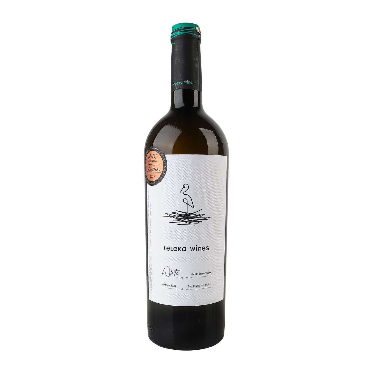 Leleka Wines Вино White біле напівсолодке 11.2% 0.75л