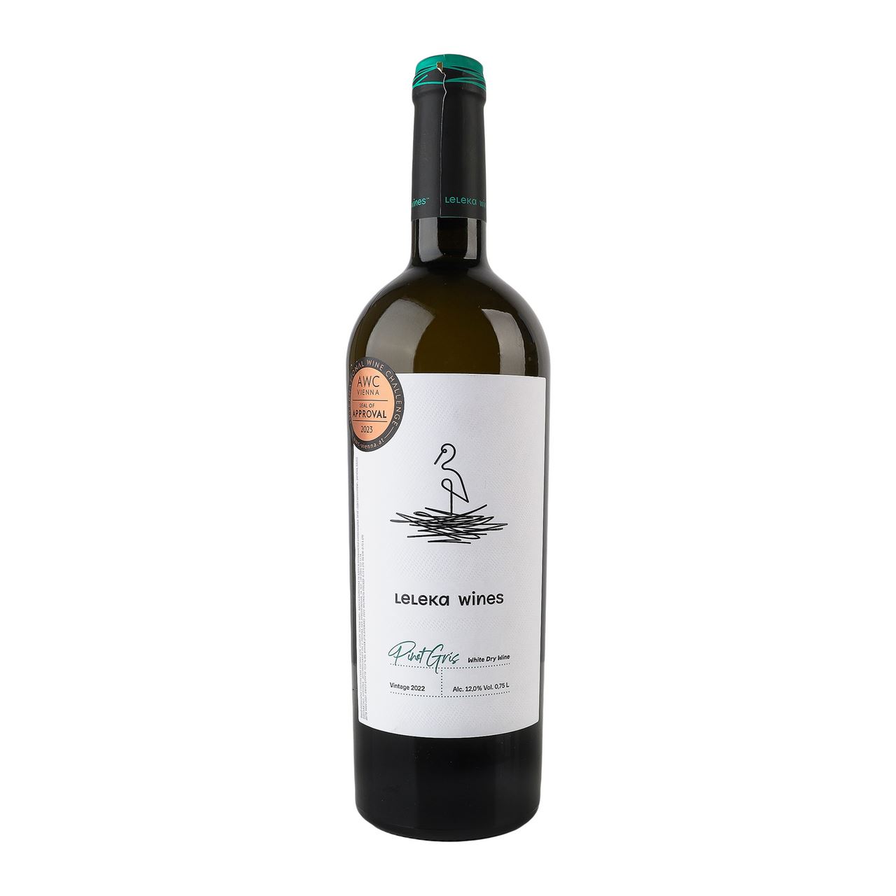 Leleka Wines Вино Pinot Gris біле сухе 12% 0.75л