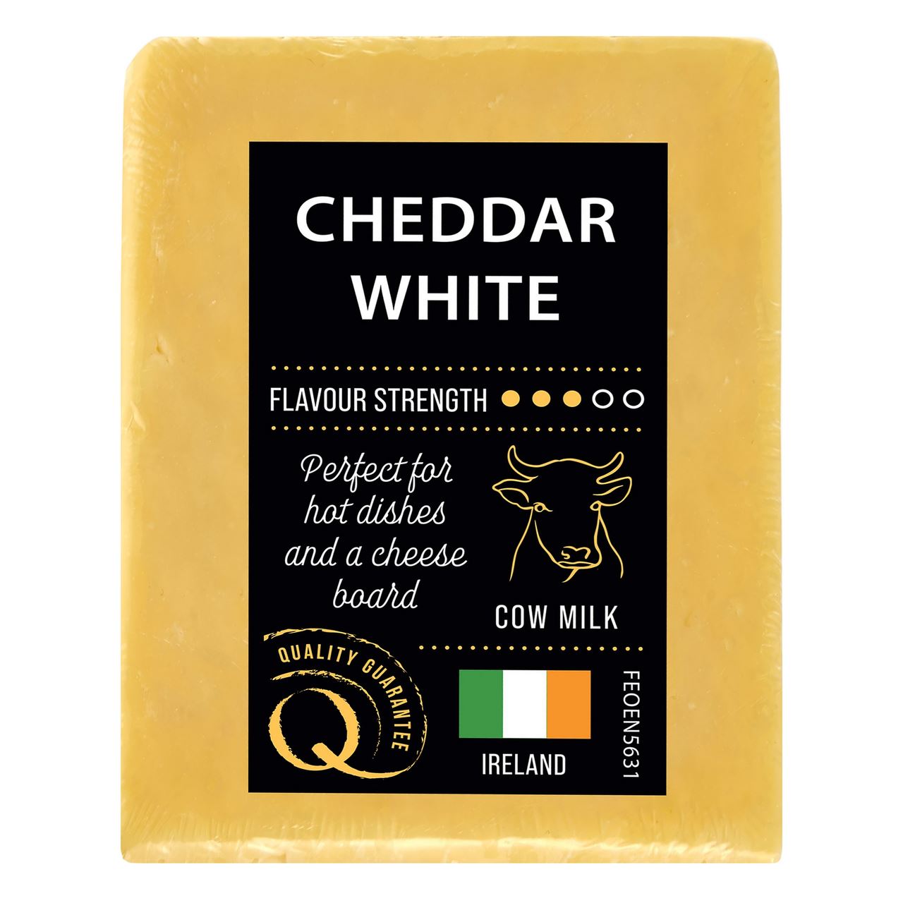 Dublin Dairy Cир Чеддер білий 400г