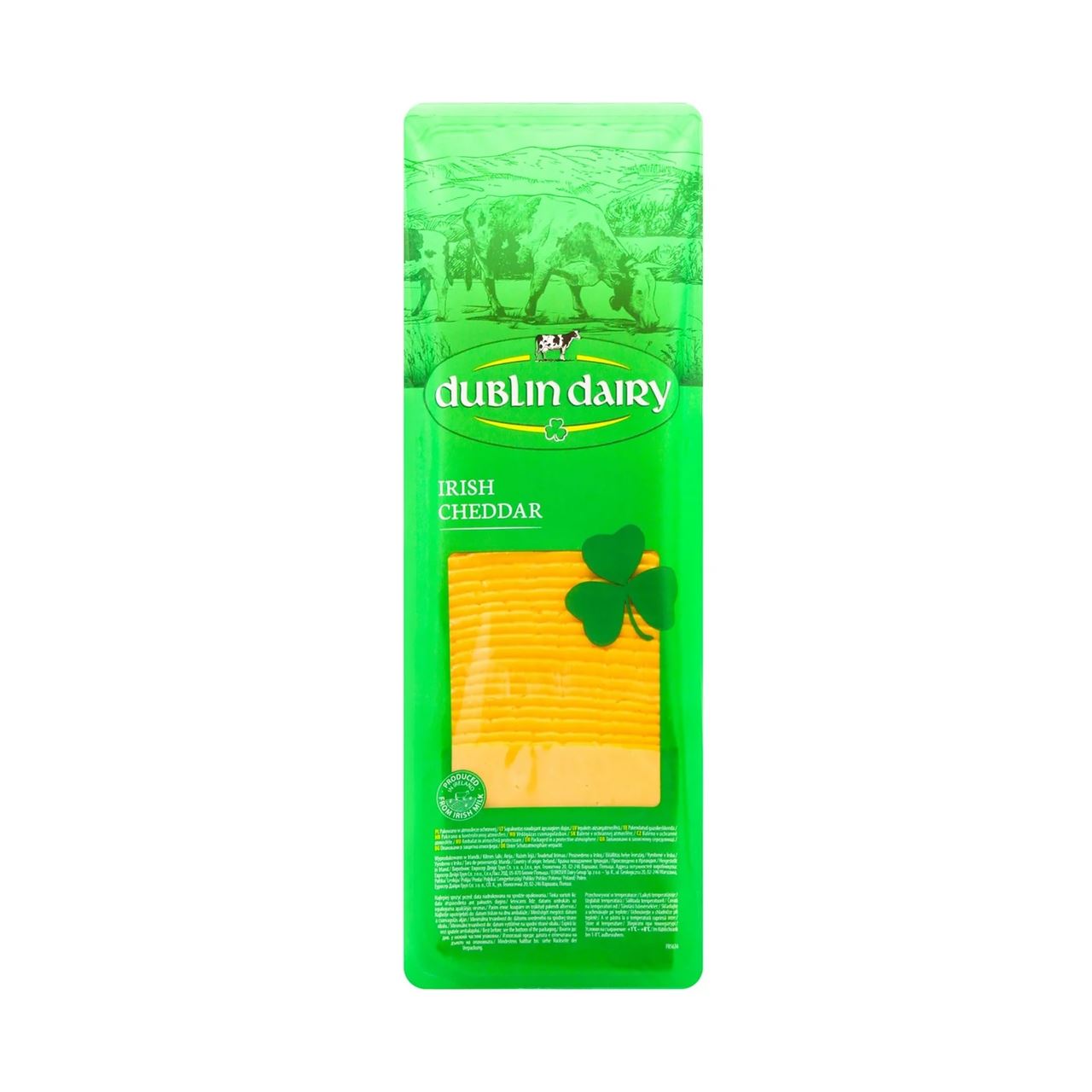 Dublin Dairy Сир Irish cheddar червоний слайси 48% 750г
