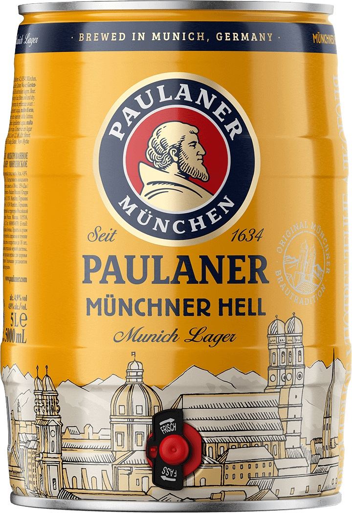 Paulaner Пиво світле 5л