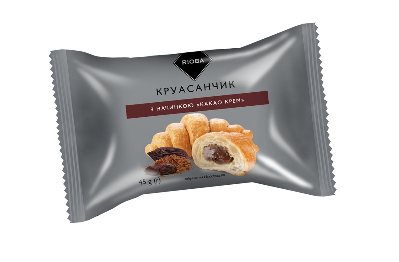 RIOBA Круасанчик Какао-крем 45г