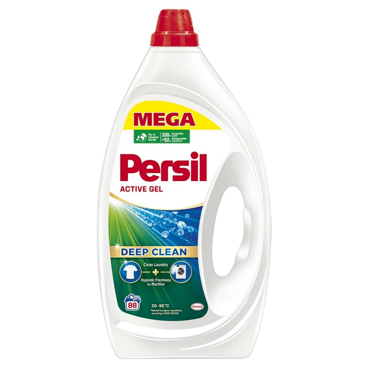Persil Засіб для прання Active Gel Deep Clean рідкий концентрований 3,96л