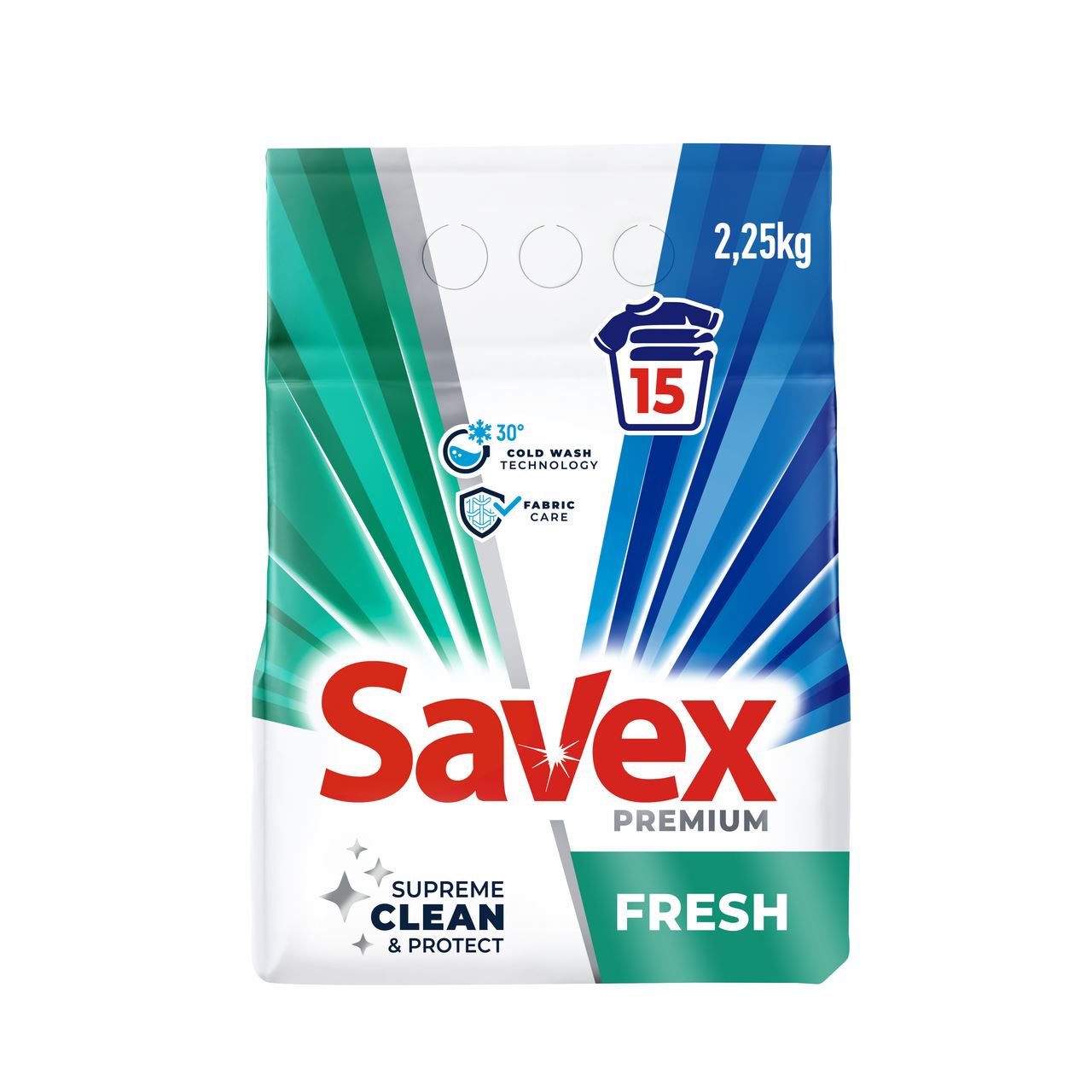 Savex Пральний порошок Premium Fresh 2,25 кг