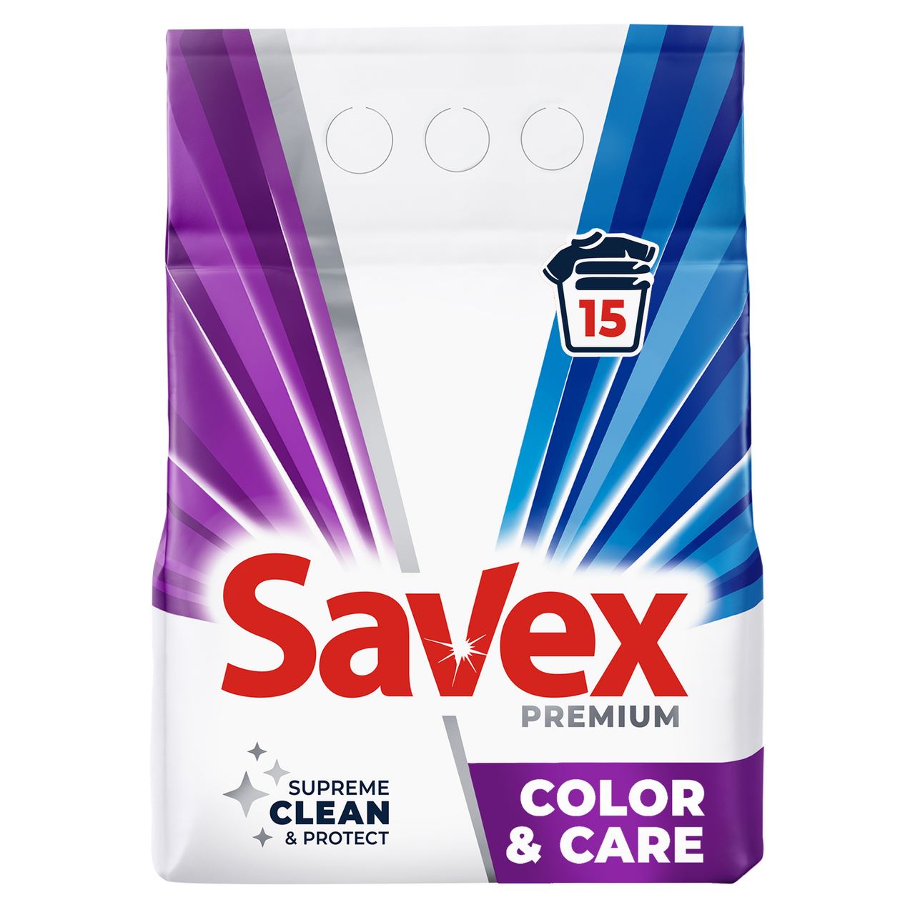 Savex Пральний порошок Premium Color & Care 2,25 кг