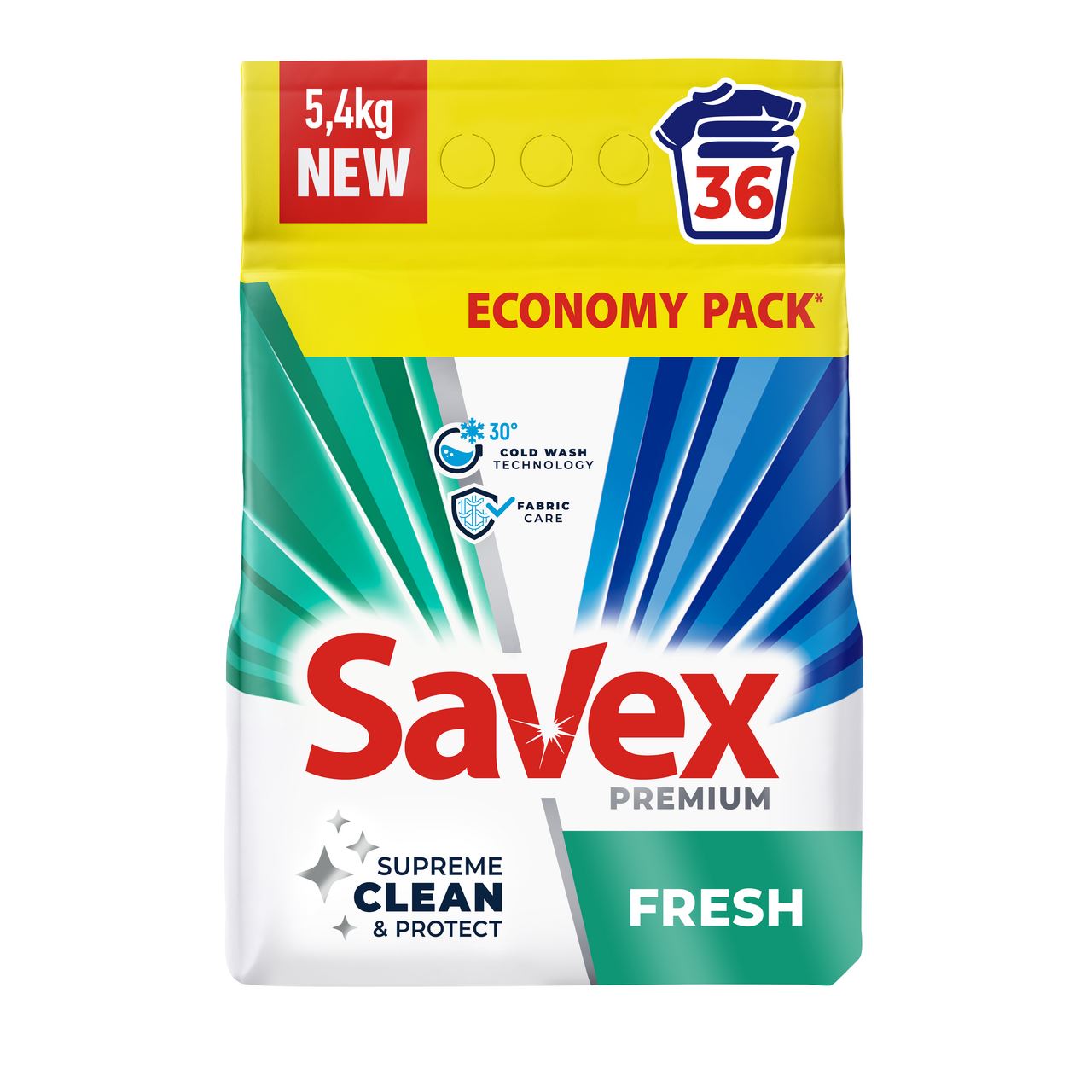 Savex Пральний порошок Premium Fresh 5,4 кг