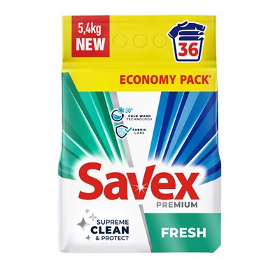 Savex Пральний порошок Premium Fresh 5,4 кг