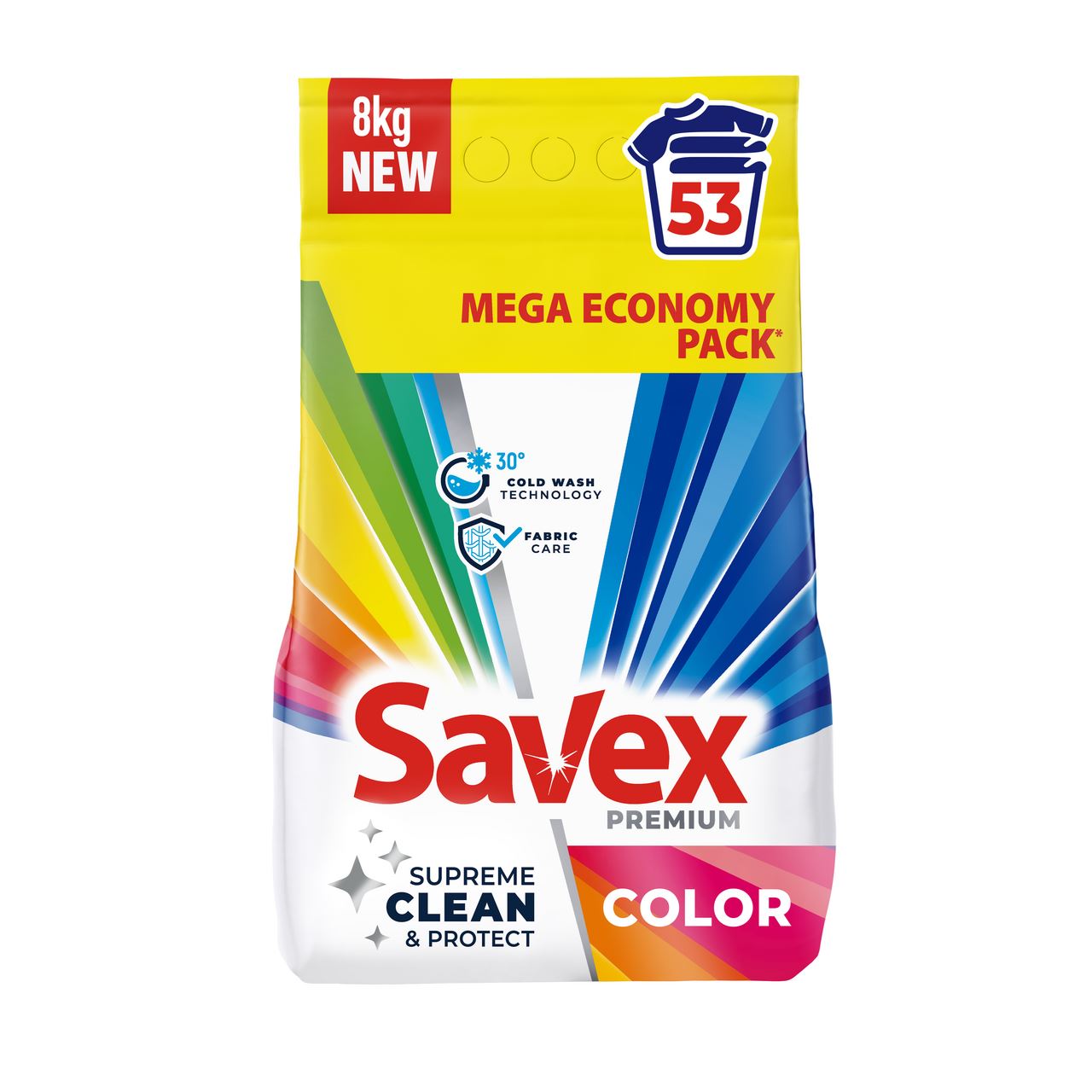 Savex Пральний порошок Premium Color 8 кг