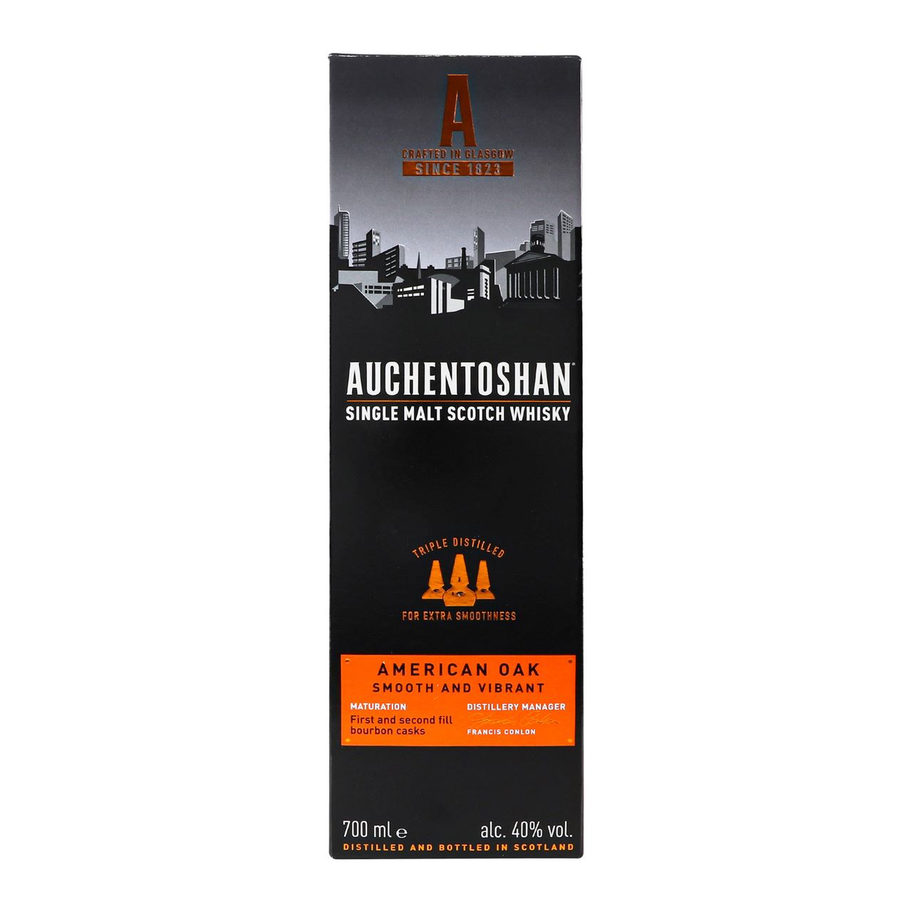 Auchentoshan Віскі American Oak 40% 0,7л