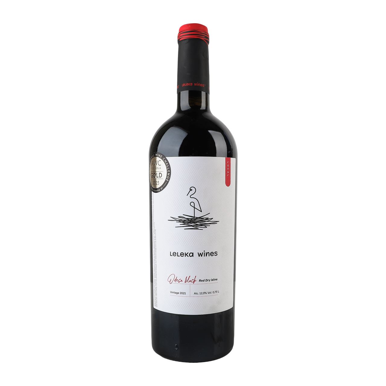 Leleka Wines Вино Odesa black червоне сухе 12% 0,75л