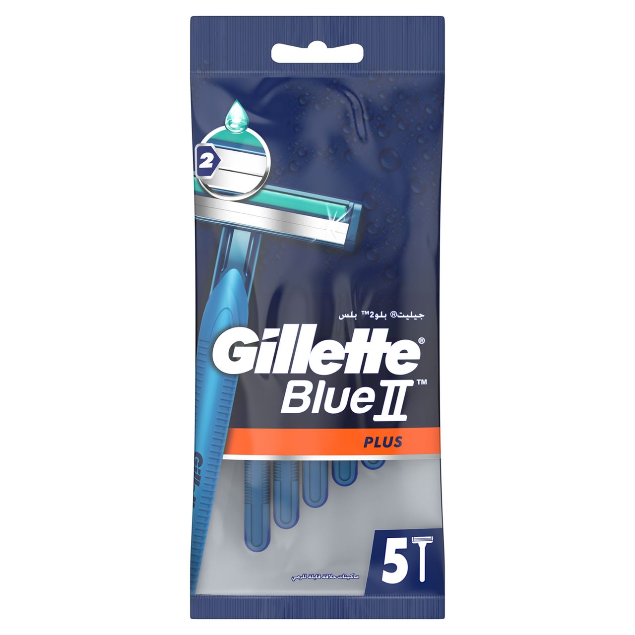 Gillette Бритви blueii Плюс одноразовi 5шт