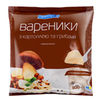 Геркулес Вареники з картоплею та грибами 800г
